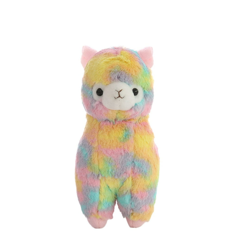 Cuddly Soft Stuffed Toy 7 " Llama Rainbow Alpaca Doll Lamb Stuffed