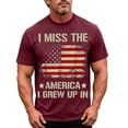 thumbnail image 2 of 250 Years America Shirt Men's 4Th of July Commemorative Patriotic Graphic Short Sleeve Tee 4Th of July Mens Shirt S, 2 of 4