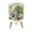 Color 1, variant on Small Trash Can with Lid Whimsical Monkey Swinging Among Blossoming Flowers Asian Inspired 1.8 Gallon Dog Proof Trash Can Round Garbage Can Waste Bin Wastebasket for Bathroom Bedroom Living Room