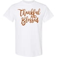 thumbnail image 3 of Inktastic Thankful and Blessed T-Shirt, 3 of 5
