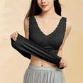 thumbnail image 5 of Wensltd Women Thermal Tank Top Built In Bra Slim Fit Sleeveless Winter Warm Elastic Underwear Top for Women, 5 of 6