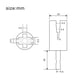 thumbnail image 5 of 2pcs Reemplazo De Guitarra Cuerda De Taladro Eléctrico Enrollador De Cuerda Extractor De Clavijas, 5 of 9