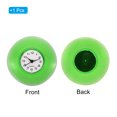 thumbnail image 3 of Wall Clock Mini Cute Bathroom Mirror Suction Waterproof Shower Clock, Green, 3 of 7