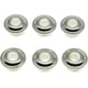 thumbnail image 2 of Metal Nickel 10mm Guitar Tuners Conversion Bushings Adapter Ferrules for Vintage Guitar Tuning Keys, 2 of 3