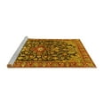 thumbnail image 2 of Ahgly Company Machine Washable Indoor Rectangle Persian Yellow Traditional Area Rugs, 8' x 12', 2 of 4
