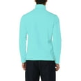 thumbnail image 3 of INSPIRE CHIC Men's Pullover Turtle Neck Long Sleeves Stretchy Slim Fit Tops 40 Mint, 3 of 7