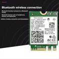 thumbnail image 1 of Tarjeta de Red Inalámbrica WiFi 6E AX210 Bluetooth 5..2 5374Mbps 2.4Ghz 5Ghz 6Ghz 802.11ax Adaptador Wifi para PC Portátil, 1 of 10