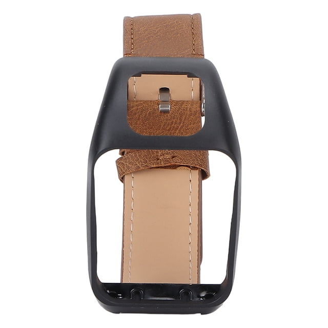 Banda De Reloj Inteligente, Correa De Muñeca De Reloj Suave Antideslizante Retro Vintage Para TOMTOM Adventurer Cergrey Marrón