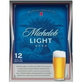thumbnail image 3 of Michelob Light American Lager Beer 12 pack 12 fl oz Glass Bottles 4.3% ABV, 3 of 5