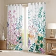 thumbnail image 2 of Castle Fairy Colorful Tree Leaves Black Out Curtains for Female Men Women,Botanical Plants Curtains Pack of 2 (42x63 Each),Spring Garden Bedroom Curtains,Luxury Bedroom Decor, 2 of 6