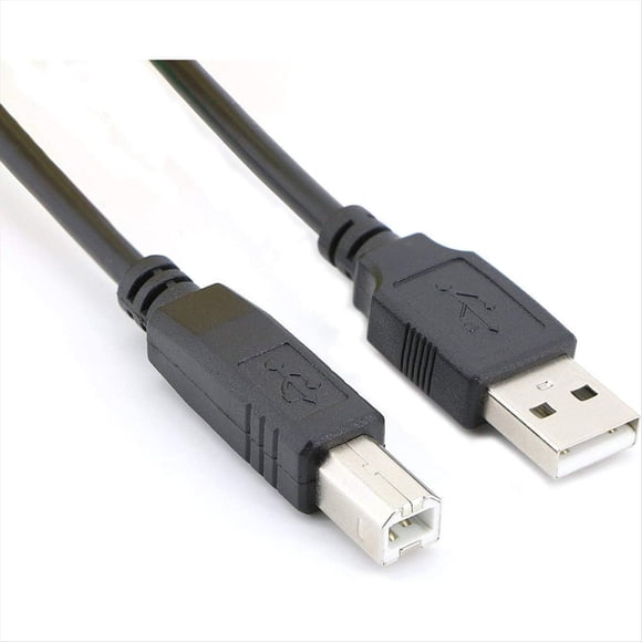 Cable USB para Computadora, Cable de Impresora, Adecuado para Otros Dispositivos Electrónicos de Oficina, Cable de Datos de Impresora, Cable de Escáner de Fotocopiadora.