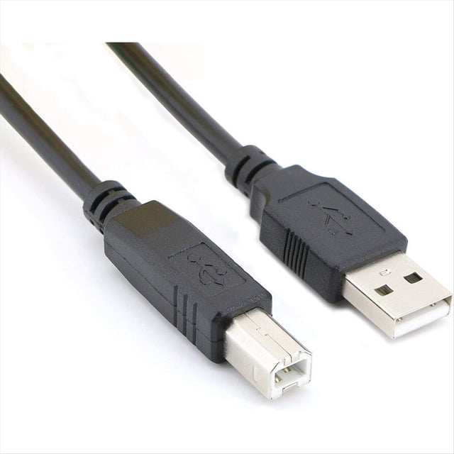 Cable USB para Computadora, Cable de Impresora, Adecuado para Otros Dispositivos Electrónicos de Oficina, Cable de Datos de Impresora, Cable de Escáner de Fotocopiadora.