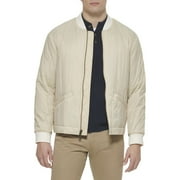 Men's Dockers® Bomber Jacket with Vertical Quilting Color: Khaki Size: XXL