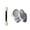 B, variant on Gold and silver electroplated metal nail powder