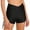 Black, variant on Betivan Women's Swim Shorts 2026 New Solid Color Drawstring High Waisted Boyshort Modest Anti-Exposure Quick-Dry Summer Beachwear Daily Pool Vacation