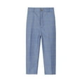 thumbnail image 4 of Zhlaeerr  1-14T Kids Toddler Boys Fit Formal Dress Pants Flat Front Slim Slacks for Spring Autumn Juniors Adjustable Waist Suit Pants Performances Trousers, 4 of 10
