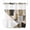 Khaki Gray Blue Light Brown, variant on No Hook Shower Curtain, Vintage Boho Long Bathtub Curtains with Snap in Liner, Abstract Retro Oil Painting Geometric Waterproof Washable Fabric Bathroom Curtain Sets, 72"W x 78"L
