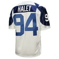 thumbnail image 3 of Men's Mitchell & Ness Charles Haley White Dallas Cowboys 1994 Authentic Throwback Retired Player Jersey, 3 of 3