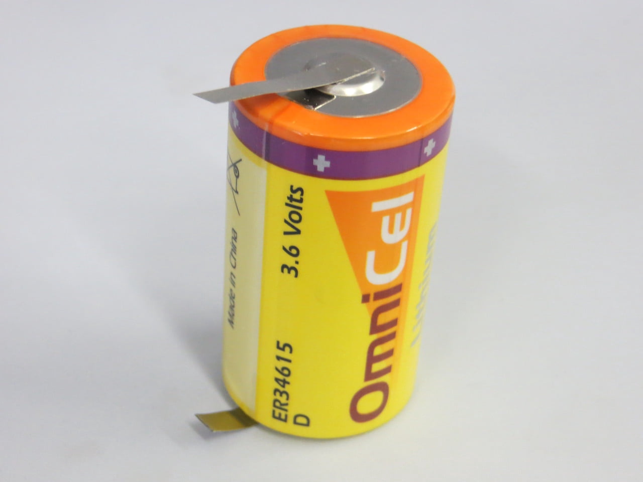 OmniCel ER22G68 3.6V 0.4Ah Lithium Battery – For Medical Devices, Meters & Trackers
