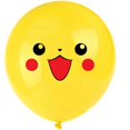 thumbnail image 3 of Juego de globos de látex de dibujos animados de Pokemon Pikachu, modelo de Pikachu Squirtle Charmander, juguetes de globos, suministros de decoración para fiesta de cumpleaños infantil, 3 of 3