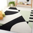 thumbnail image 2 of SAFAVIEH Rodeo Drive Kenneth Abstract Area Rug, Black/Green, 8' x 10', 2 of 11