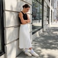 thumbnail image 6 of CHICVOMEY Women's Mules Comfortable Slip on Sneakers Tennis Shoes Summer Backless Canvas Tennis Shoes, 6 of 8