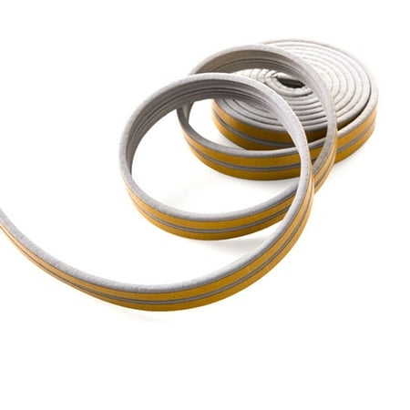 

Dewadbow Draught Excluder Self Adhesive Rubber Door Window Seal Strip Rool