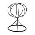 thumbnail image 2 of Metal Hat Cap Storage Display Stand Wig Holder Hat Tabletop Hair Wig Rack Shelf Holder Tool 22 CM, 2 of 7