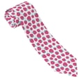 thumbnail image 2 of Rocae Hand Drawn Strawberry for Soft and Comfortable Men's Tie Necktie Wedding Business, 2 of 5