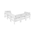 thumbnail image 7 of Meridian Furniture Nizuc White Outdoor Patio Modular Sectional, 7 of 7