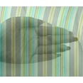 thumbnail image 3 of oneOone Viscose Chiffon Fabric Multicolor Stripe Decor Fabric Printed BTY 42 Inch Wide, 3 of 3