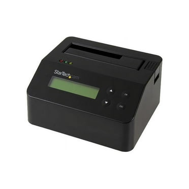 StarTech.com SDOCK1EU3P USB 3.0 Standalone Eraser Dock for 2.5" and 3.5” SATA SSD/HDD Drives - Secure Drive Erase with Receipt Printing - SATA I/II