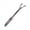 D, variant on Loespoir Horticultural Hand Rake, Garden Cultivation Tool, Steel Rake for Soil Preparation, Weed Clearing, Flower Planting, Home Gardening, Potting Arrangement(C)