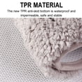 thumbnail image 5 of UttpKLBx Ultra Soft Non Slip Bathroom Rug Washable Soft Shower Shag Bath Rugs Washable Bathroom Rugs Clearance Bathroom Rugs, for Bathroom Floor, Tub and Shower (Gray), 5 of 6