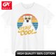 thumbnail image 1 of Camisetas con estampado de oso Polar Stay Cool ropa para hombre partes superiores nuevas y camisetas de algodón para mujer Camiseta estampada Y2K ropa bonita y divertida, 1 of 7