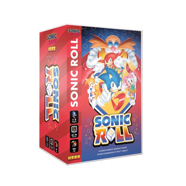 Juego de mesa KESS Sonic Roll Through 4 Classic Zones 14+
