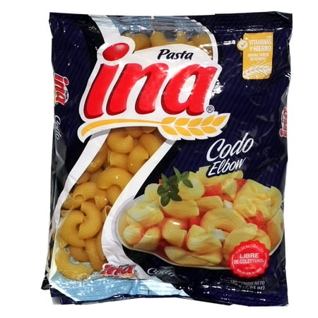 Ina Elbow Noodles 7.05 oz - Codito Mediano (Pack of 35) -  501758