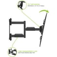thumbnail image 3 of Kanto Full Motion TV Mount for Metal Studs, Black, 3 of 5