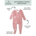 thumbnail image 3 of Honest Baby Clothing Organic Cotton Boy/Girl Long Sleeve Sleep N Play Footed Pajamas, Sizes Preemie-24 Months, 3 of 7