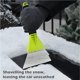 thumbnail image 2 of Kearding Pala de nieve multifuncional para coche, parabrisas de vehículo, raspador de hielo antideslizante, removedor de escarcha, accesorios Suministros de limpieza para el hogar Rojo, 2 of 6