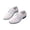 White, variant on Boys Shoes Infant Baby Boy Oxford Shoes PU Leather Loafers Rubber and Soft Sole Wedding Dress Shoes White Size,12