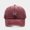 1 #love burgundy, variant on Vintage-Style Soft-Crown Baseball Cap with Heart Embroidery – Unisex Minimalist Washed Cotton Cap