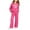 Hot Pink, variant on XIMIN Girls Boys 2 Piece Sweatsuit Lounge Set Long Sleeve Heart Graphic Oversized Tracksuit Preppy Aesthetic Clothing Set Pullover Hoodie and Sweatpants Sets
