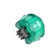 thumbnail image 1 of Sidaley Máquina de juego con botón pulsador, accesorios transparentes, consola, interruptor de frambuesa, piezas de repuesto, placa de copia de Videojuegos y accesorios Verde, 1 of 6