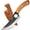 Knife 1, variant on 1PC Hand Forged Meat Boning Knife, High Carbon Steel Full Tang Cleaver with Wood Handle, Ultra Sharp Kitchen Butcher Knife with Sheath