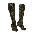 thumbnail image 3 of Bingfone Bamboo Print Compression Socks for Women and Men Long Socks for Running Athletic Cycling Nurse, 3 of 8