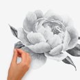 thumbnail image 2 of Roommates Black Peonies Giant Peel & Stick Wall Decals, 2 of 4