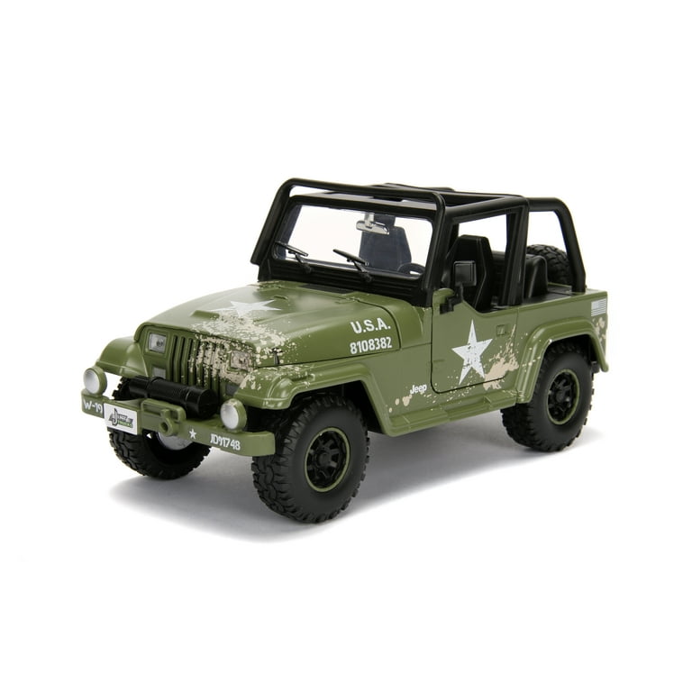 Jadaジェイダ/'92 Jeepジープ Wranglerラングラー 1/24 Jada Toys Just Trucks 1:24 Scale 1992 Jeep Wrangler Diecast