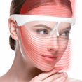 thumbnail image 2 of Máscara Facial LED de Terapia de Luz con 7 Colores, Dispositivo de Cuidado de la Piel Coreano para Rejuvenecimiento y Blanqueamiento, Tamaño Aprox. 20 * 18.7 * 14.7cm, Incluye 1 Aparato de Cuidado, 2 of 7