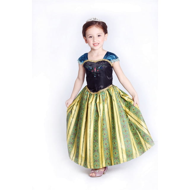 Vestido de verano para niñas, vestido de princesa ajustado para Halloween